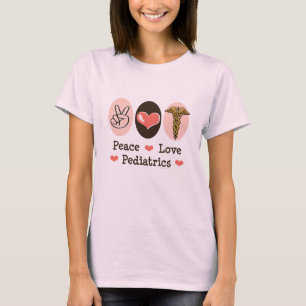 Peace Liebe Pediatrics T - Shirt Bio
