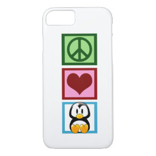 Peace Liebe Penguins iPhone 8/7 Hülle
