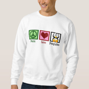 Peace Liebe Penguins Sweatshirt