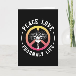 Peace Liebe Pharmacy Technician Apotheker Karte