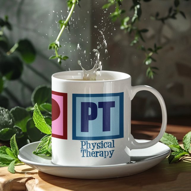 Peace Liebe Physiotherapeut Tasse (Von Creator hochgeladen)