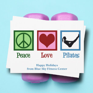Peace Liebe Pilates Niedliche Weihnachten
