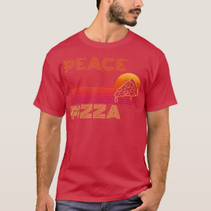 Peace Liebe Pizza Lovers I Liebe Pizza 376 T-Shirt