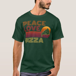 Peace Liebe Pizza Lovers I Liebe Pizza Premium2659 T-Shirt