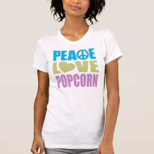 Peace Liebe Popcorn T-Shirt