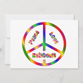 Peace Liebe RAINBOWS