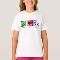 Peace Liebe Sheep Niedlich Kids