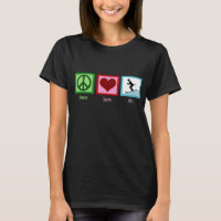 Peace Liebe Ski T - Shirt