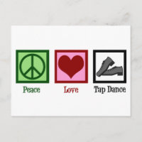 Peace Liebe Steche Tanz
