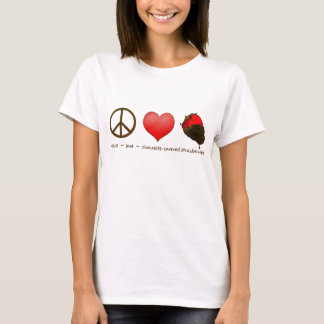 Peace Liebe Strawberries T-Shirt