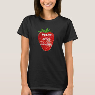 Peace Liebe Strawberry T-Shirt
