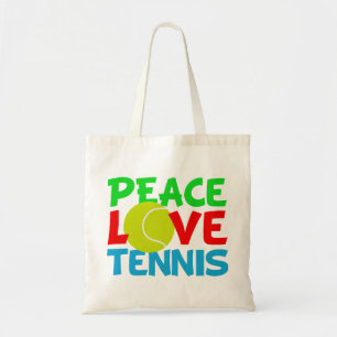 Peace Liebe Tennis Tragetasche