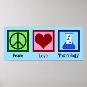 Peace Liebe Toxicology Poster