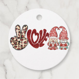 Peace Liebe Valentines   VALENTINSTAG Geschenkanhänger