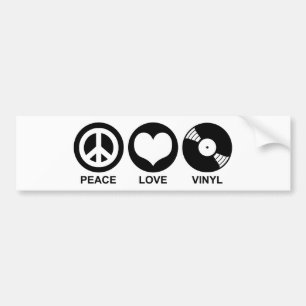 Peace Liebe Vinyl Autoaufkleber