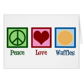 Peace Liebe Waffles