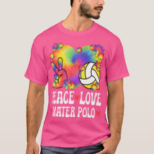 Peace Liebe Water Polo Lover 60er 70er Hippie Wate