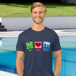 Peace Liebe Water Polo Tri-Blend T - Shirt