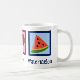 Peace Liebe Watermelon Kaffeetasse