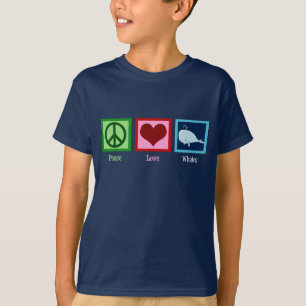 Peace Liebe Whales T-Shirt