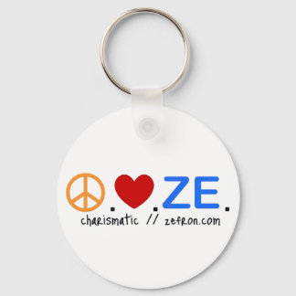 Peace.Liebe.ZE. Schlüsselanhänger
