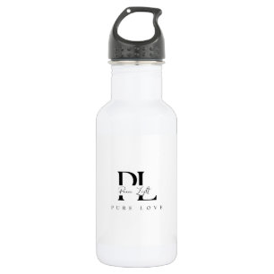 „Peace Light – Pure Love“-Logo Edelstahlflasche