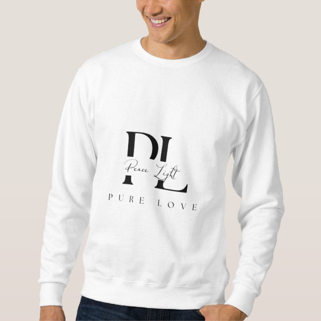 Peace Light – Pure Love Logo Sweatshirt (Vorderseite)