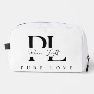 Peace Light – Pure Love Logo Waschbeutel