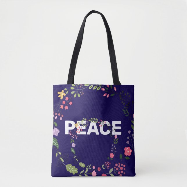 PEACE Logo Navy   (Vorderseite)