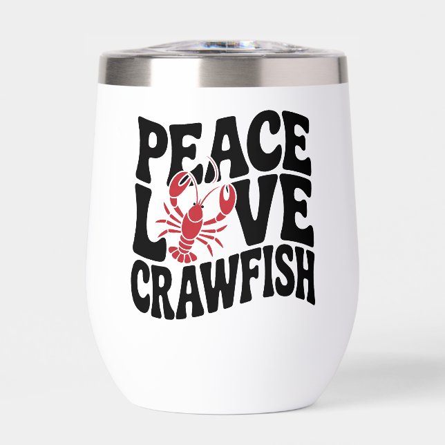 Peace Love and Crawfish Cajun  (Vorderseite)