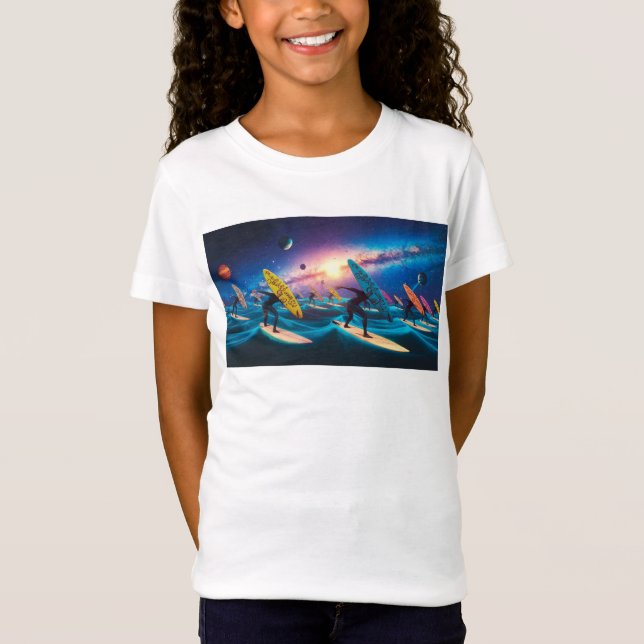 Peace, Love and Good Waves -BD T-Shirt (Vorderseite)