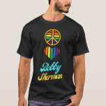 Peace Love Bobby Sherman 60s 70s Groovy Greeting T-Shirt<br><div class="desc">Peace Love Bobby Sherman 60s 70s Groovy Greeting . Check out our birthday t shirt selection for the very best in unique or custom,  handmade pieces from our shops.</div>