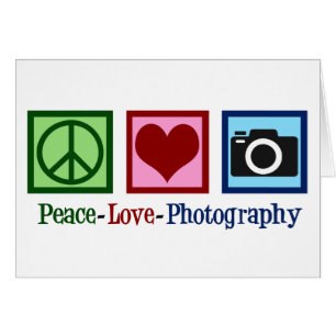 Peace Love Fotogray Studio Holiday Card