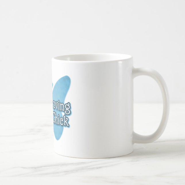 Peace Love Hippie Chick Tasse (Rechts)