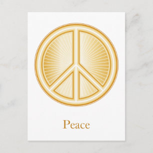 Peace Mandala Postkarte