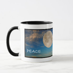 Peace Moon Tasse