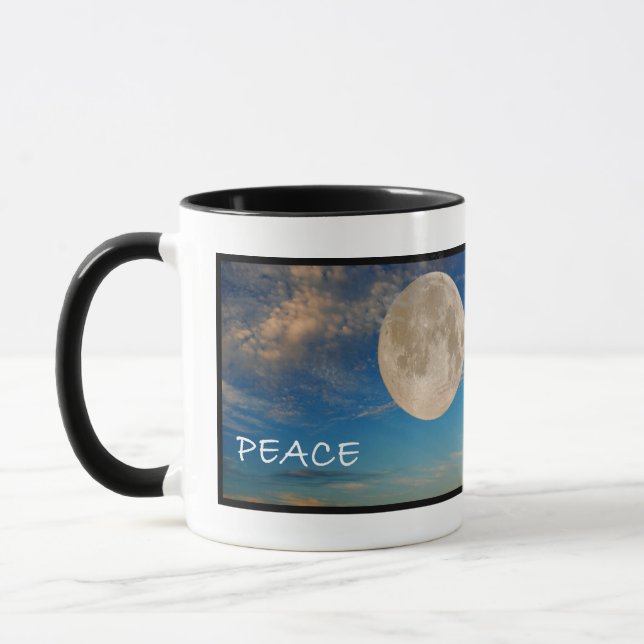 Peace Moon Tasse (Links)