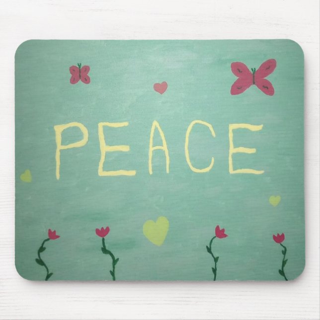 Peace Mouse Pad Mousepad (Vorne)