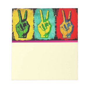 Peace Notepad Notizblock