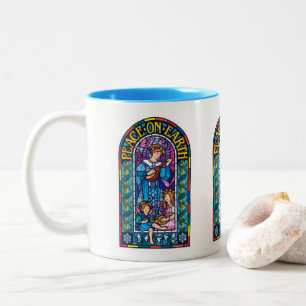 Peace-on-Earth PreRaphaelite Xmas Tasse 325 ml