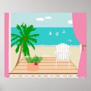 "Peace"-Originalmalerei Poster