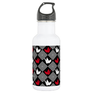 Peace Orizuru Pattern Edelstahlflasche
