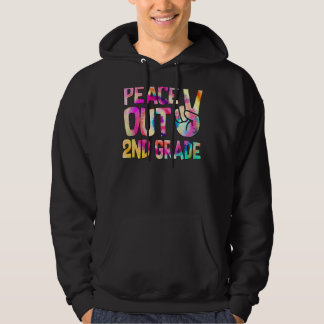 "Peace Out 2. Grade Happy Last Day of School Krawa Hoodie