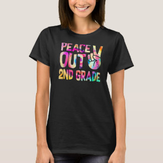 "Peace Out 2. Grade Happy Last Day of School Krawa T-Shirt