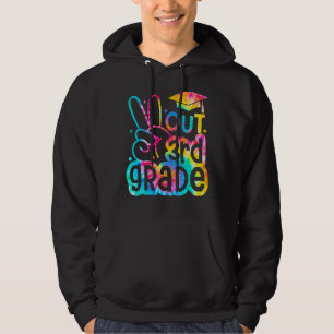 Peace Out 3. Grade Gefärbte Krawatte Gric Laphas D Hoodie