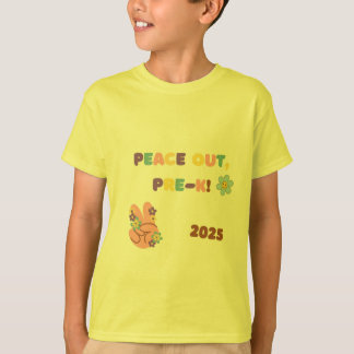 Peace Out Pre-K Abschluss Shirt! T-Shirt