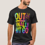 Peace Out schließlich trifft 60 Jahre alt 60. Gebu T-Shirt<br><div class="desc">Peace Out schließlich trifft 60 Jahre altes 60. Geburtstags-Party.</div>