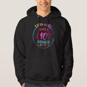 Peace Out Single Digits Im 10 Gefärbte Krawatten G Hoodie