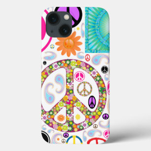 Peace & Paisley Collage Case-Mate iPhone Hülle