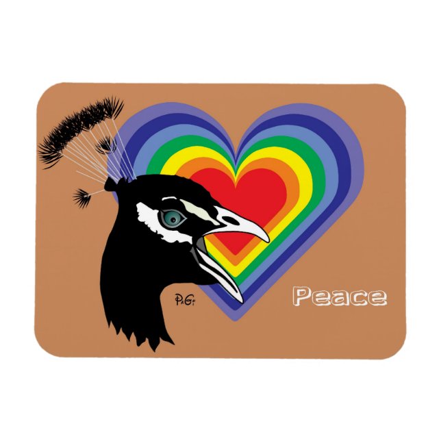 Peace Premium Flexi Magnet (Horizontal)